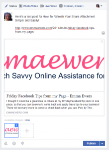 Facebook refresh attachment 1